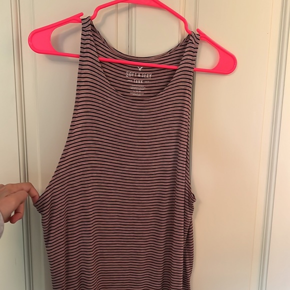 American Eagle Outfitters Striped Soft & Sexy Tank - Picture 3 of 5